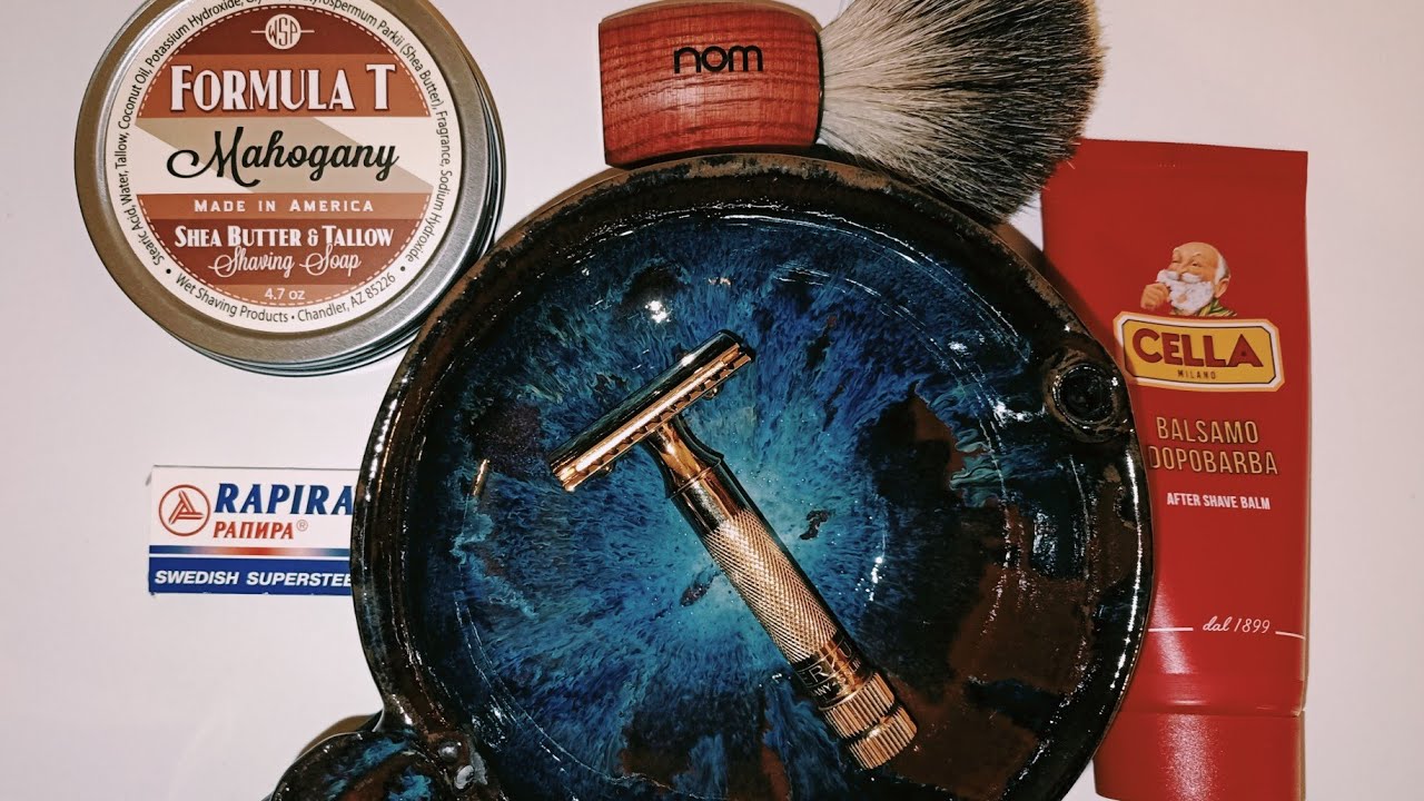 #1. Debiut.  WSP Formula T, Merkur 34G, NOM pure badger.