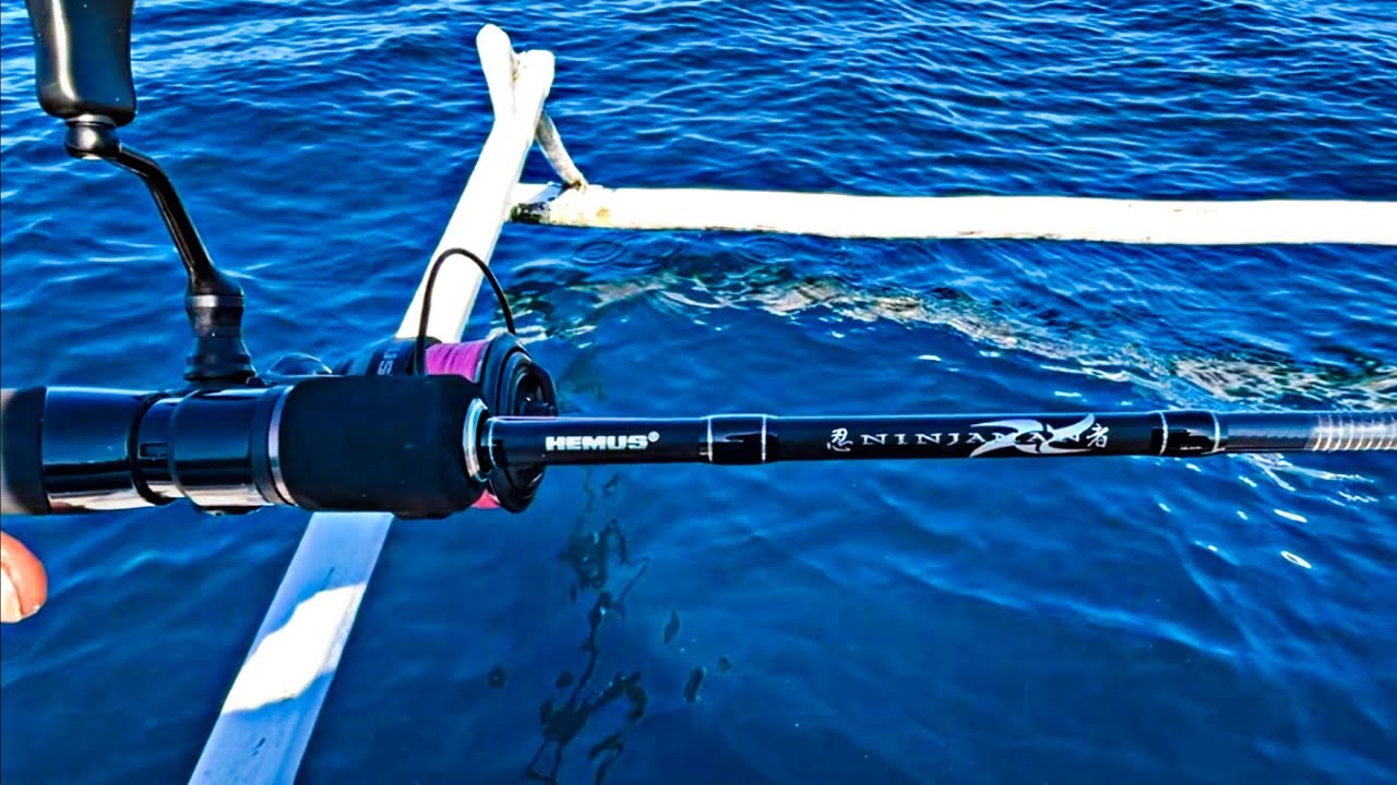 Adu betot dengan full set black ‘Ninjaman 702 & Vega LT 3000 // Ultraligh Casting