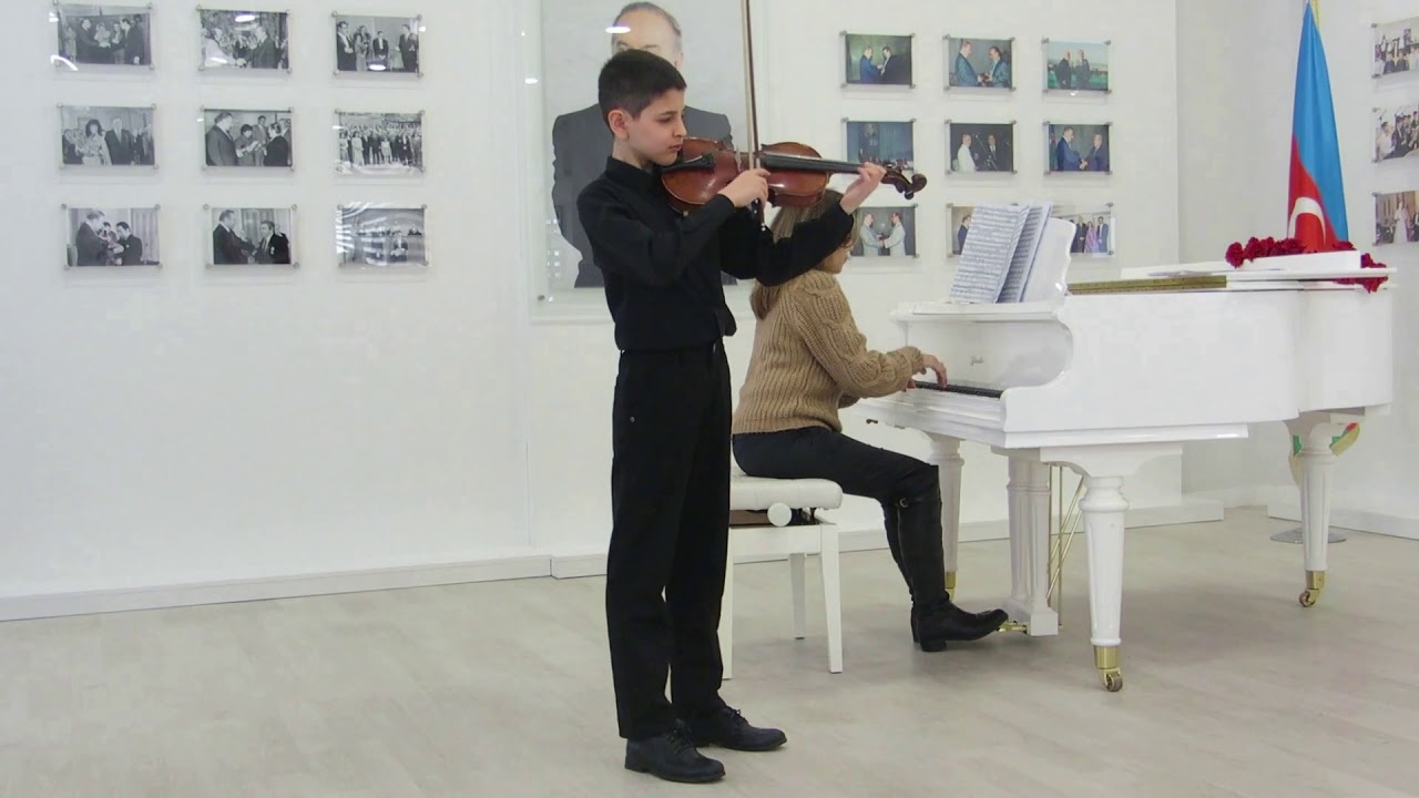 Sultan Karimov (11 years) - Pierre Rode - Violin Concerto No 8 in E minor, I Moderato