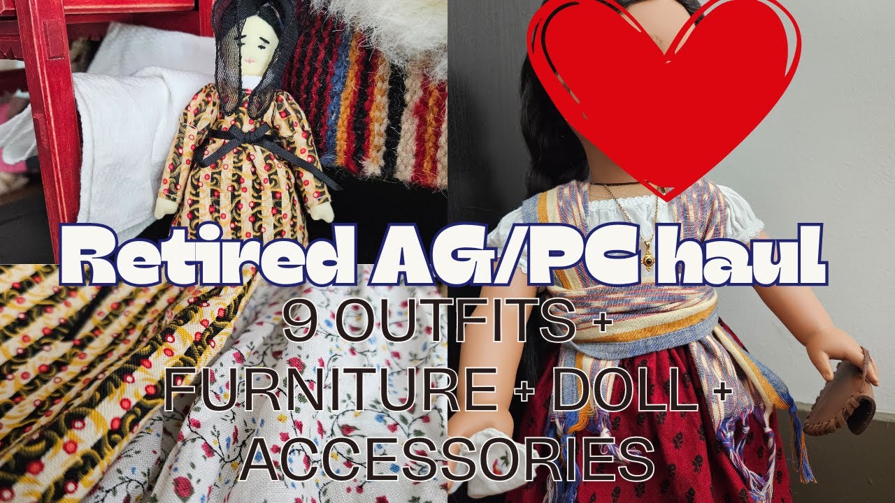$100 Craigslist Score!! | Huge Retired American Girl & Pleasant Company Haul
