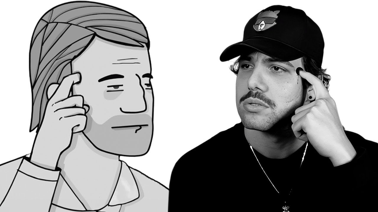 Ah não, esse cara enfiou o dedo no buraco da cabeça