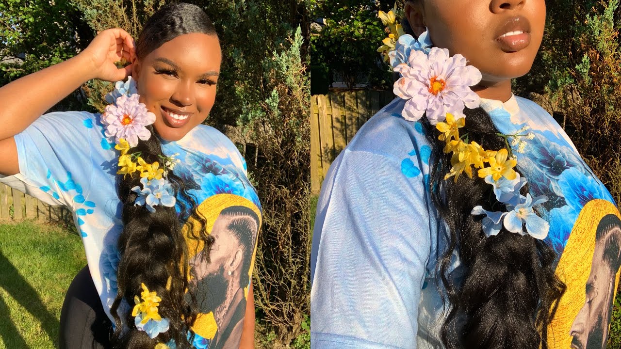 HOW TO: Jumbo Goddess Braid Ponytail on Natural Hair | BEGINNER FRIENDLY + Detailed Tutorial