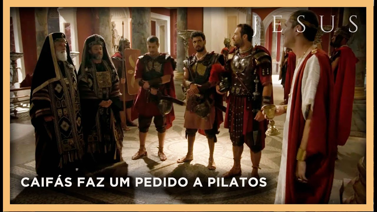 Caifás pede que Pilatos guarde o sepulcro de Jesus até o terceiro dia | NOVELA JESUS