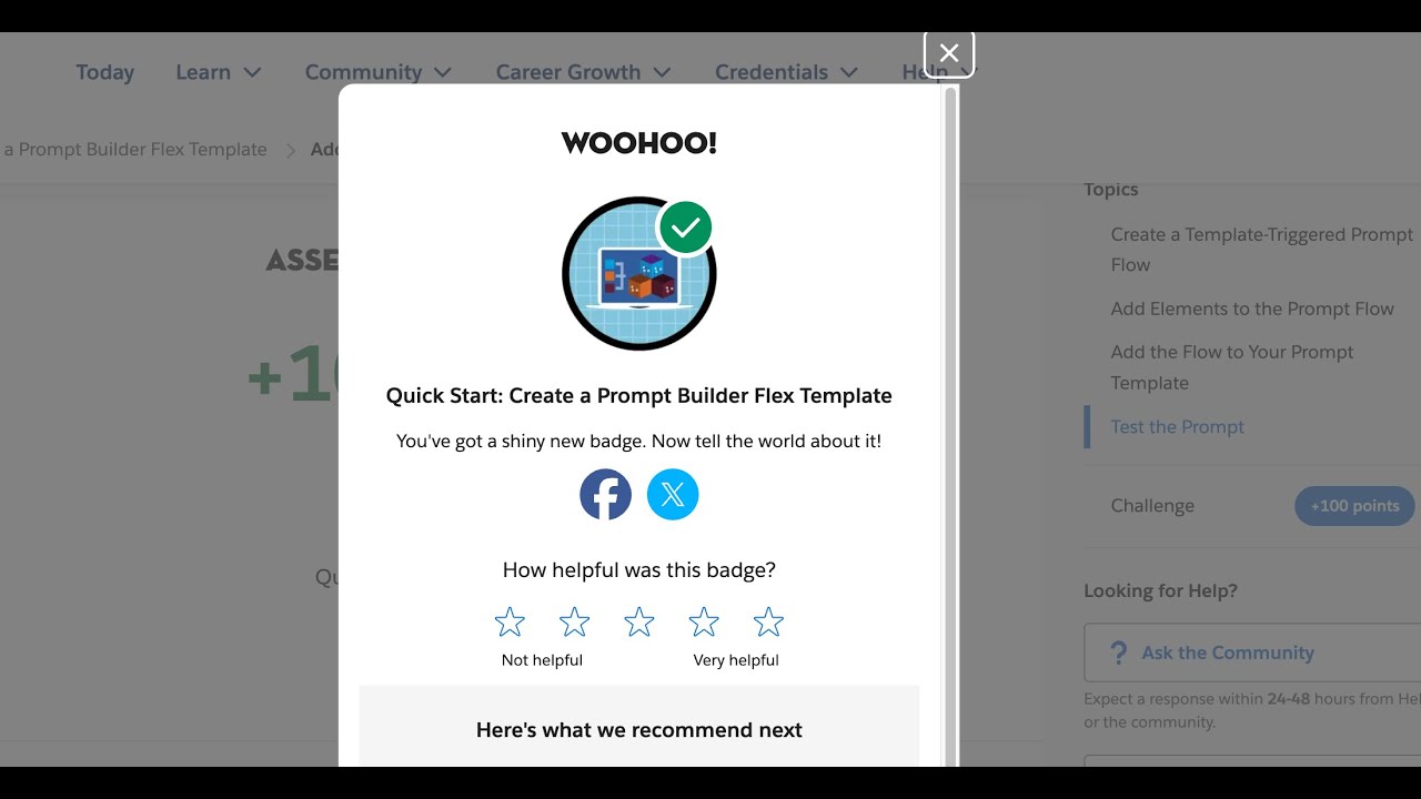 Add a Flow to Your Prompt Template