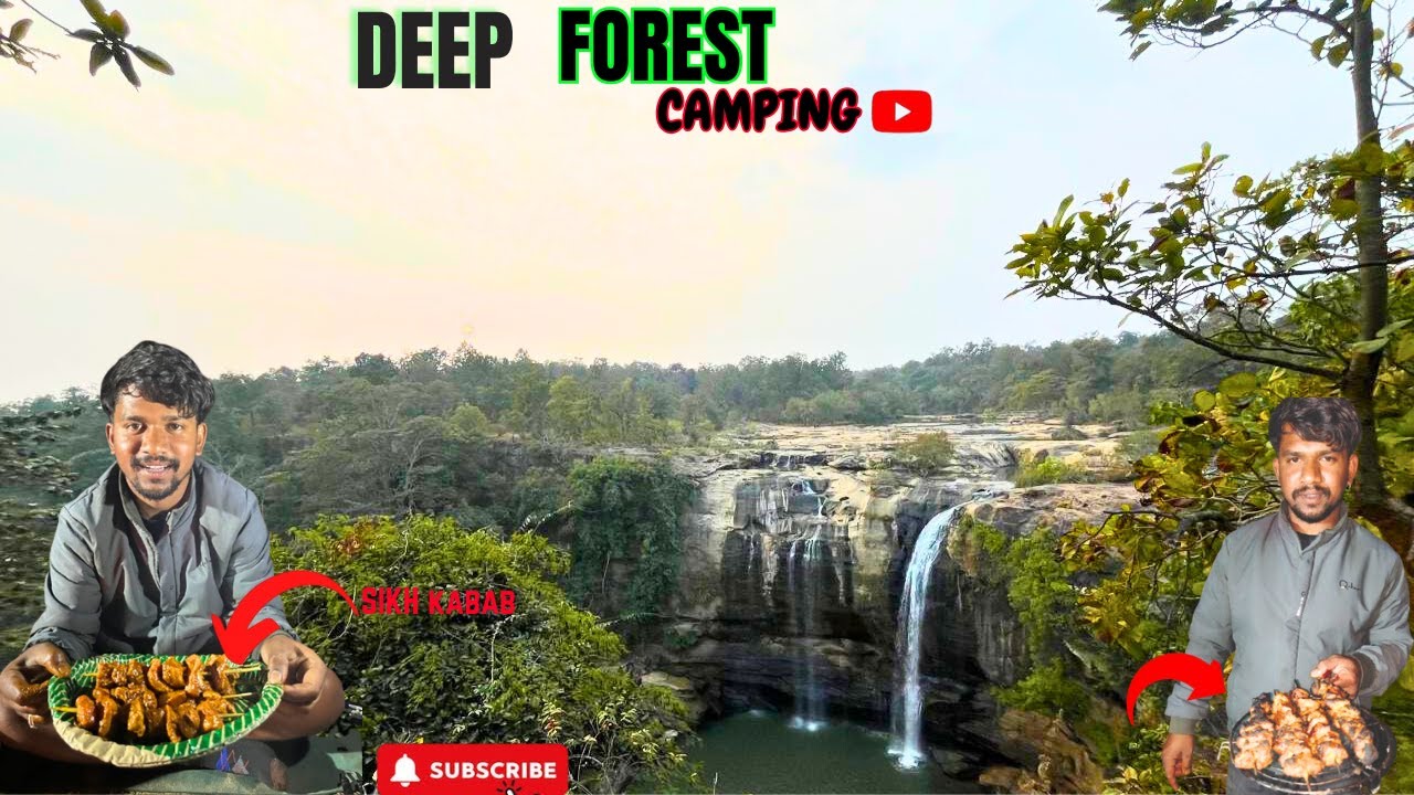 Deep Forest Camping | Camping And Bornfire | Campfire Meals | River Side Camping | Wuild Camping |