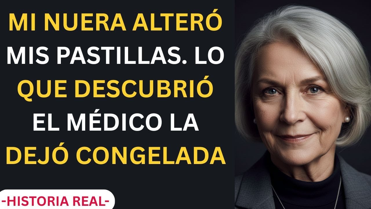 MI NUERA ALTERÓ MIS PASTILLAS. LO QUE DESCUBRIÓ EL MÉDICO LA DEJÓ CONGELADA