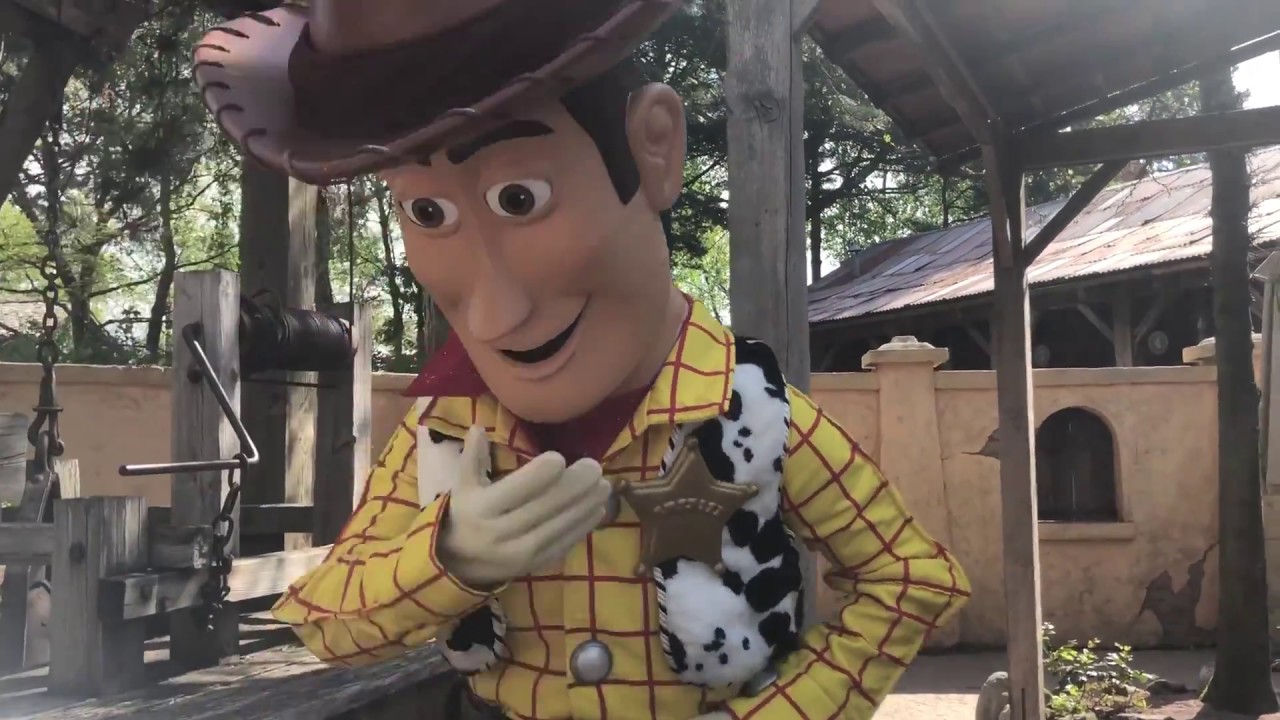 Meet Woody - Toy Story - Disneyland Paris