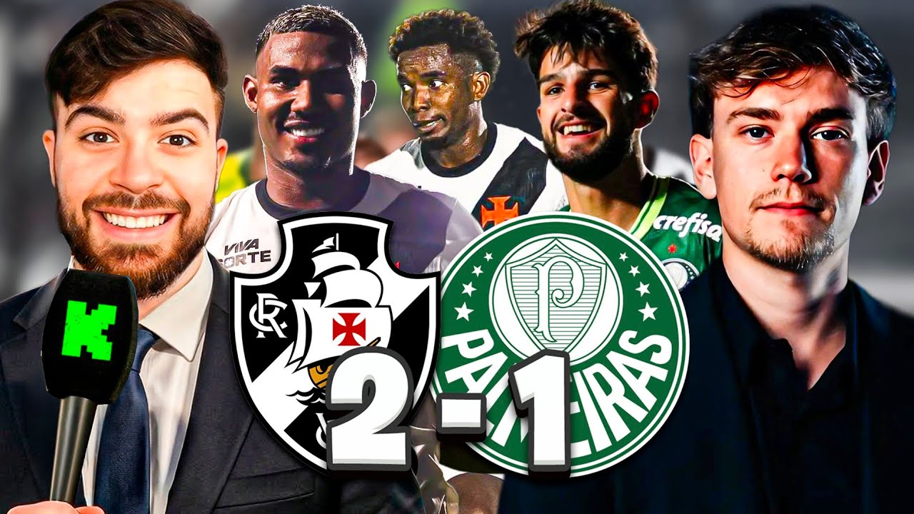 ¡VASCO DA GAMA LE GANA 2-1 AL PALMEIRAS! REACCION EN VIVO CON TEO D'ELIA