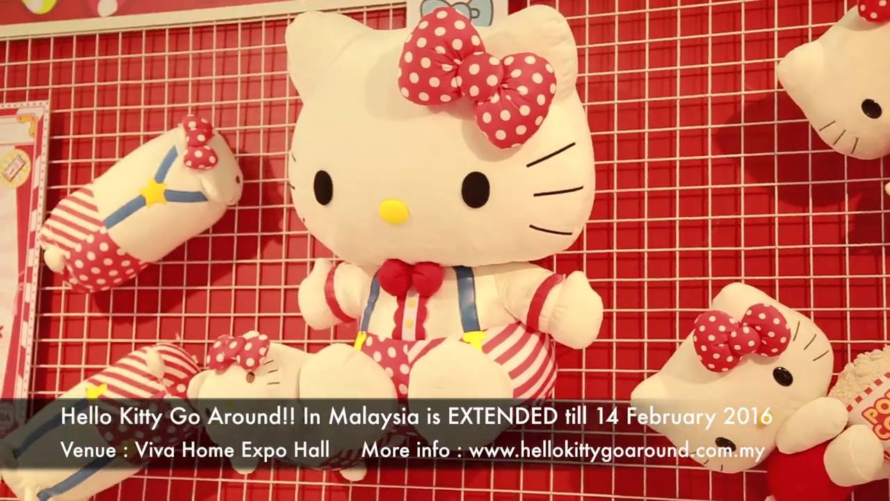 Hello Kitty Go Around!! in Malaysia is extended until 14th February 2016.