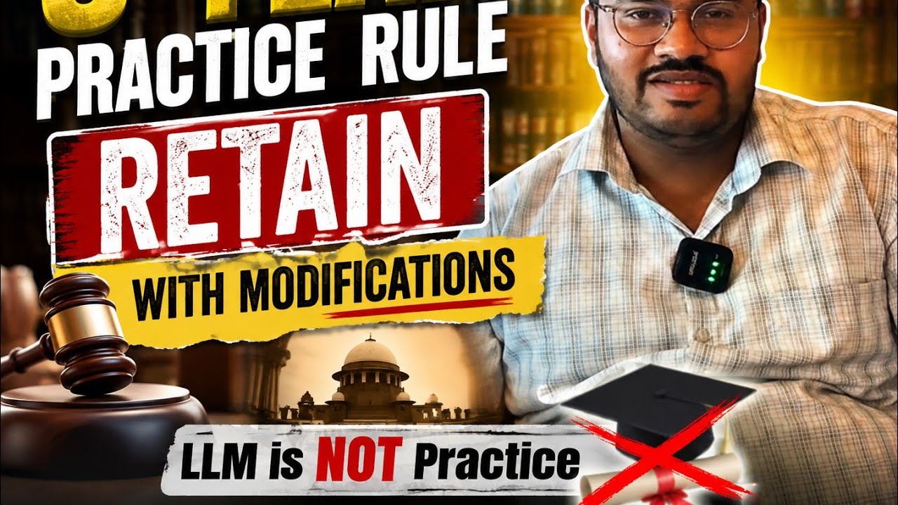 3 Year Practice Rule retain but modified 