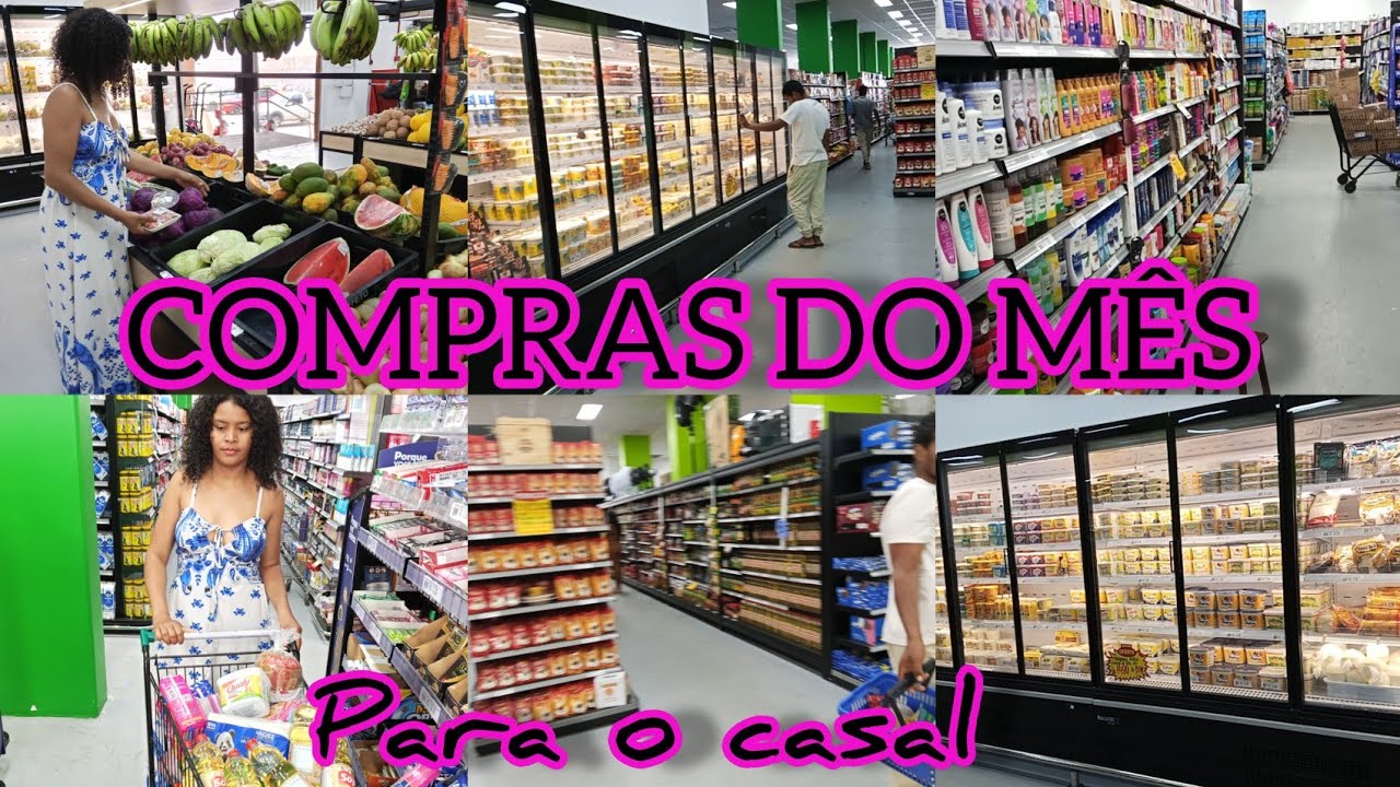 😱 Compras do m&ecirc;s do casal &mdash; voc&ecirc; n&atilde;o vai acreditar no valor final! 💸