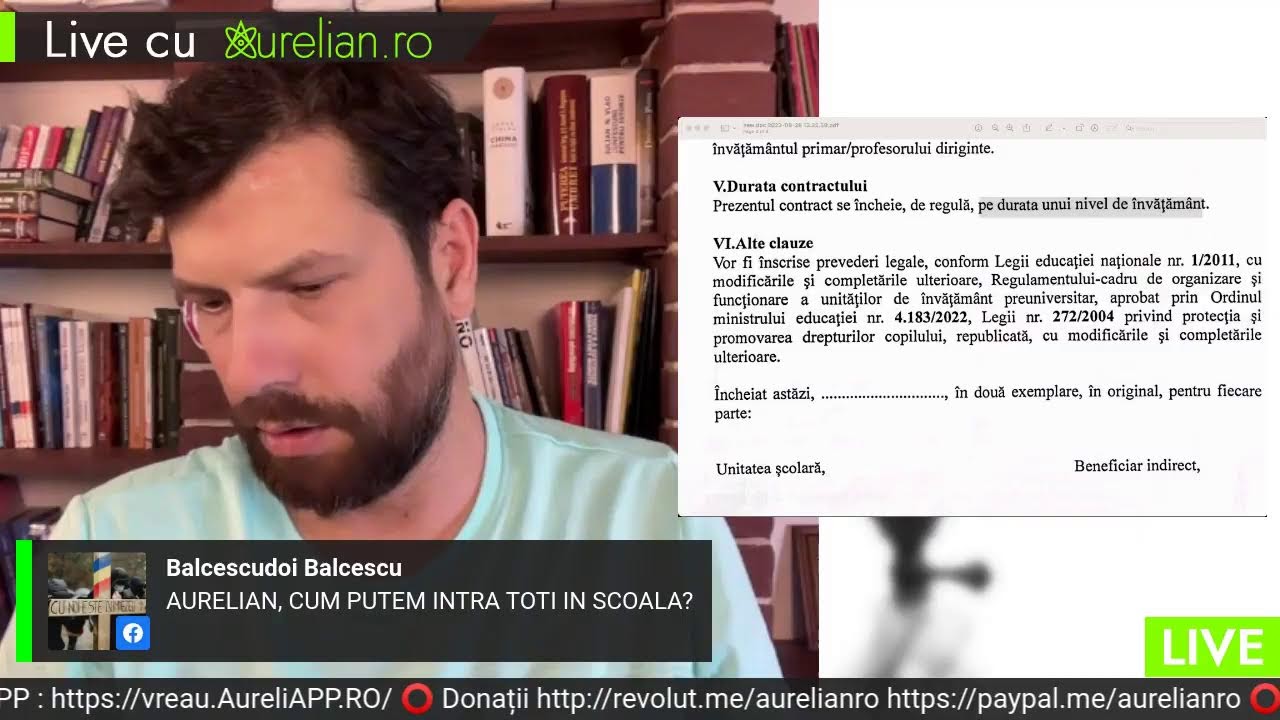 Precizari despre contractele educationale. Eu nu le semnez. Voi?