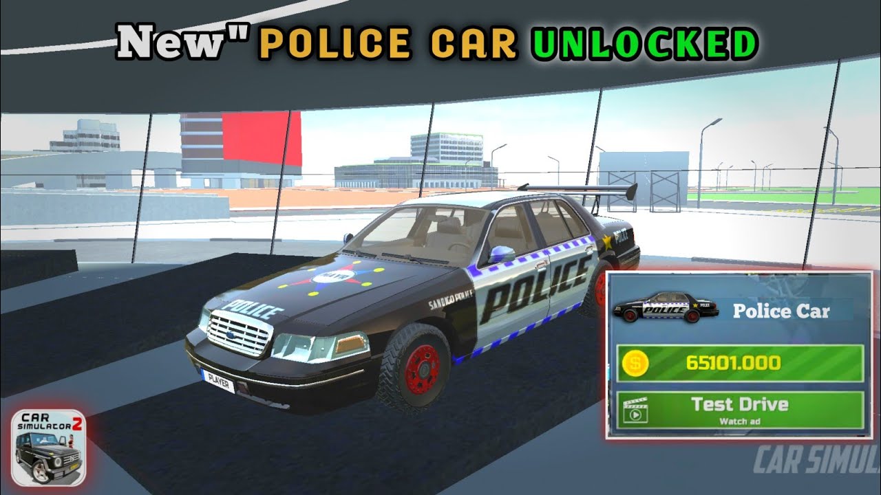 Buying New Police' Car (Cop) - In Car Simulator 2 New Update।Ford Crown Victoria।