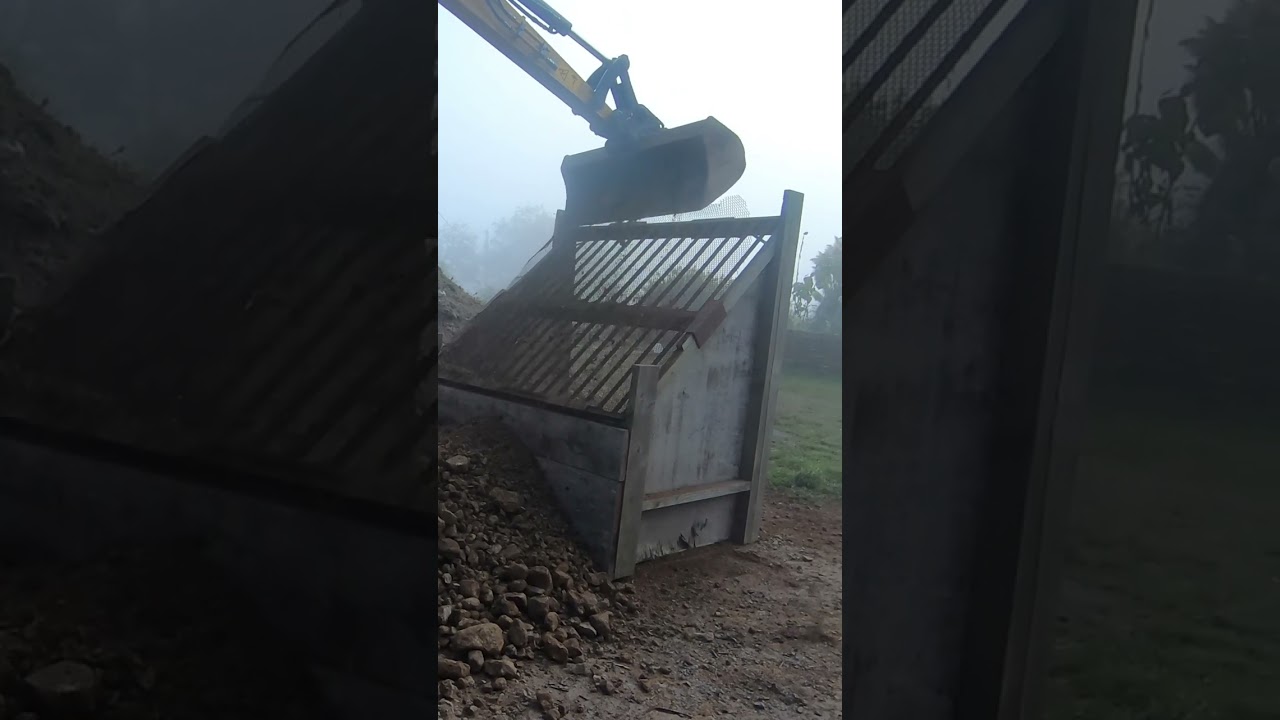 DIY rock screen - Crible pour les cailloux
