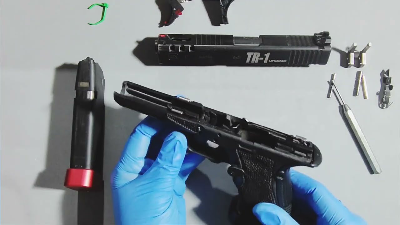TR-1 Installation Complete Kit for Glock 17/19 Gen 3 - Gen 4