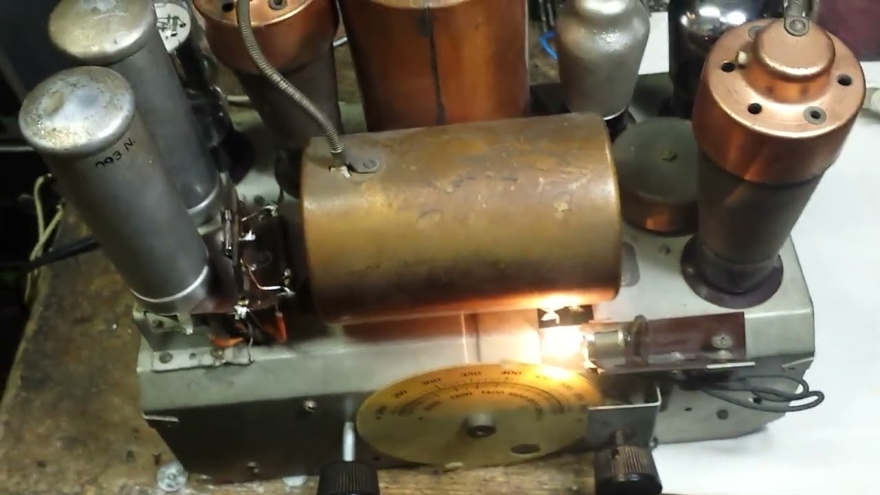 Philips 834A - zkouška po oživení a repasi kondenzátorů./ č2.