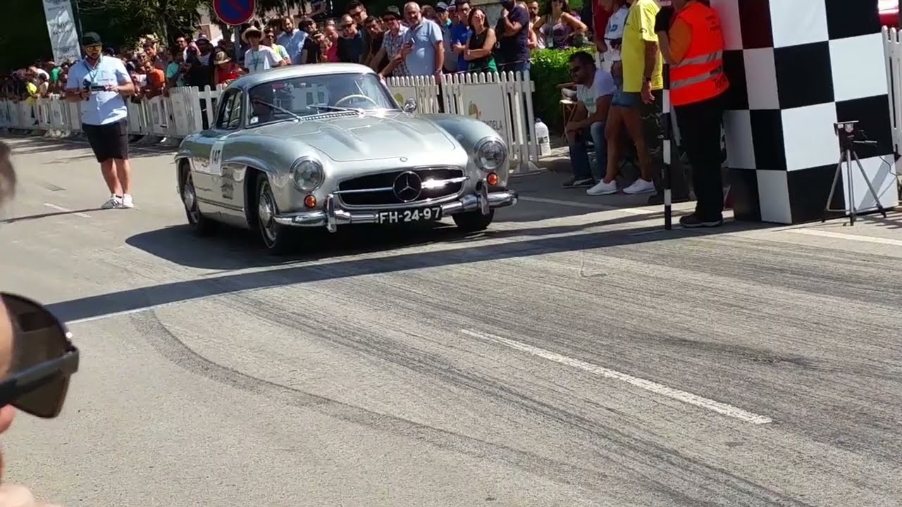 Mercedes 300SL Hard LAUNCH and ACCELERATION Pure Sound