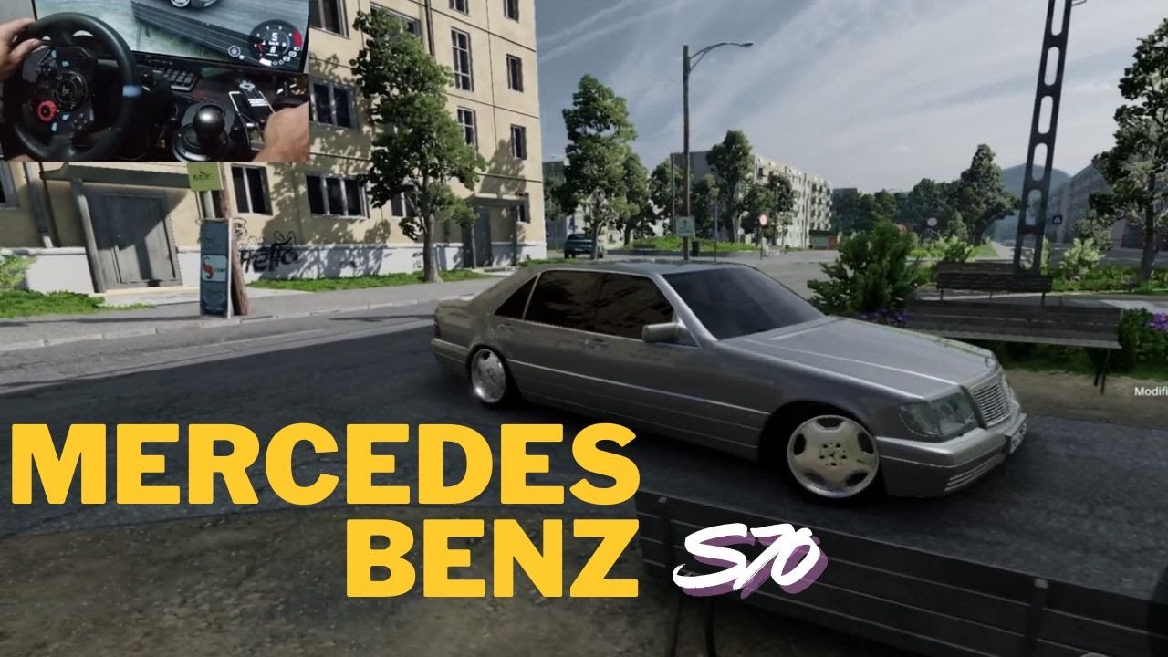 Mercedes-Benz S70-- BeamNG Drive | G29 Gameplay