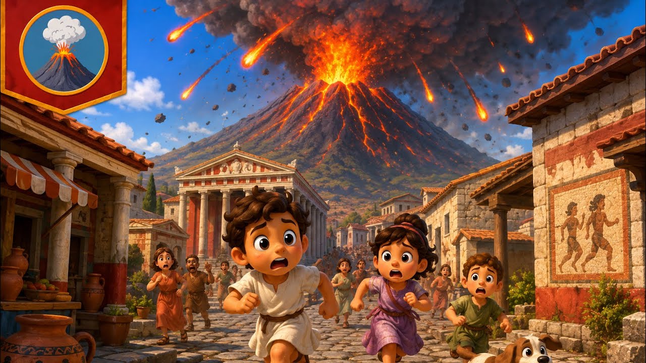 Pompeii Video For Kids