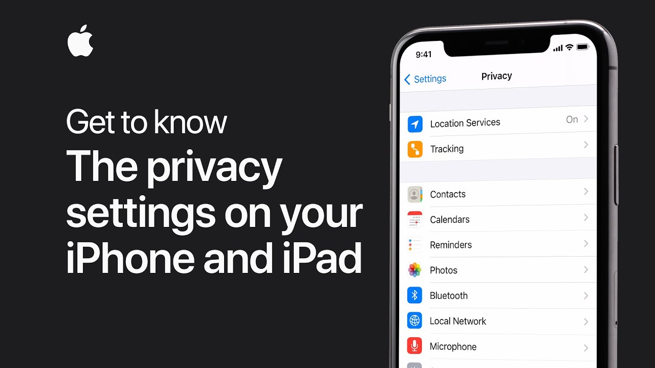Get to know the privacy settings on your iPhone, iPad, and iPod touch &mdash; Apple Support