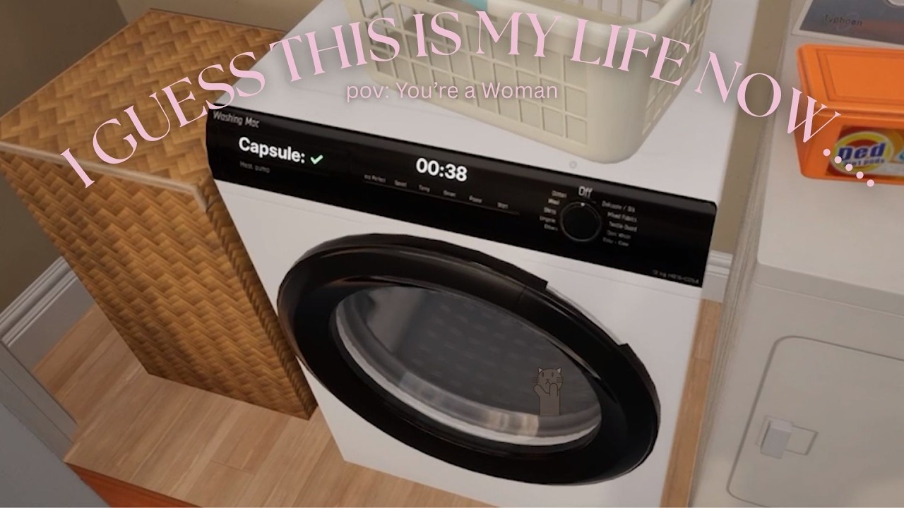 Woman plays Woman Simulator.........