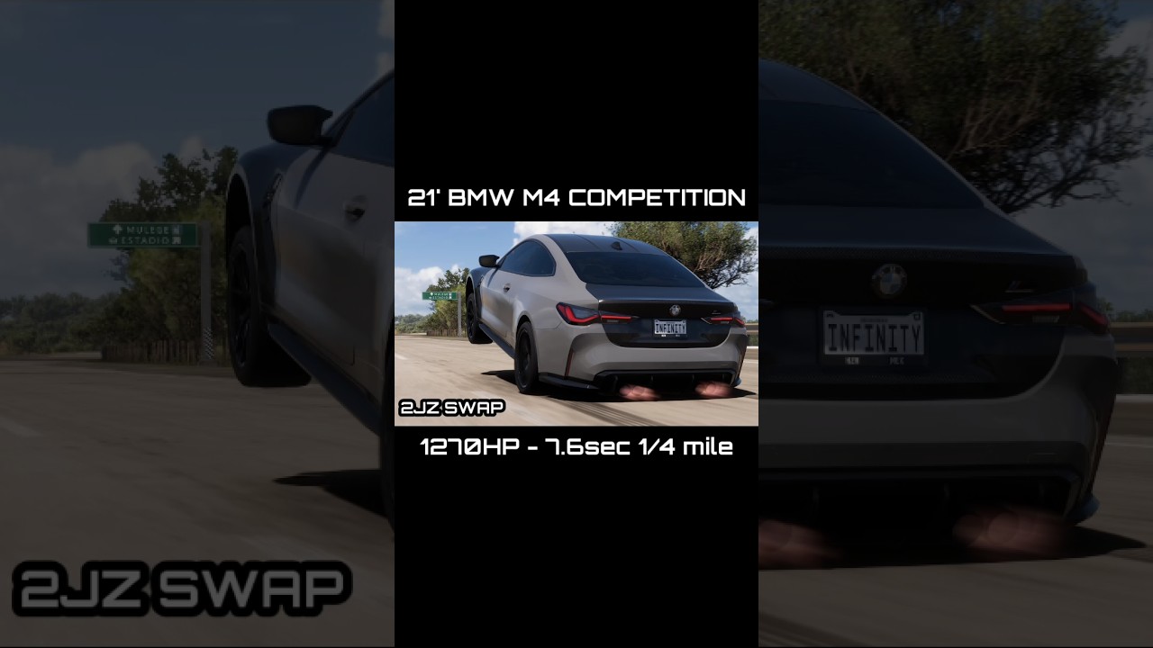 1200HP BMW M4 COMPETITION - FORZA HORIZON 5 #automobile #shorts #bmw #trending #forzahorizon5 #bmwm4