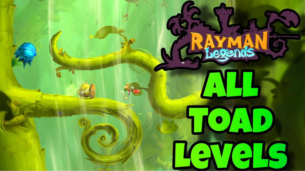 Rayman Legends - All Toad Levels