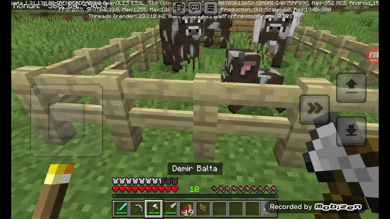 Minecraft serüveni bölüm 4 ahır ve portal yk