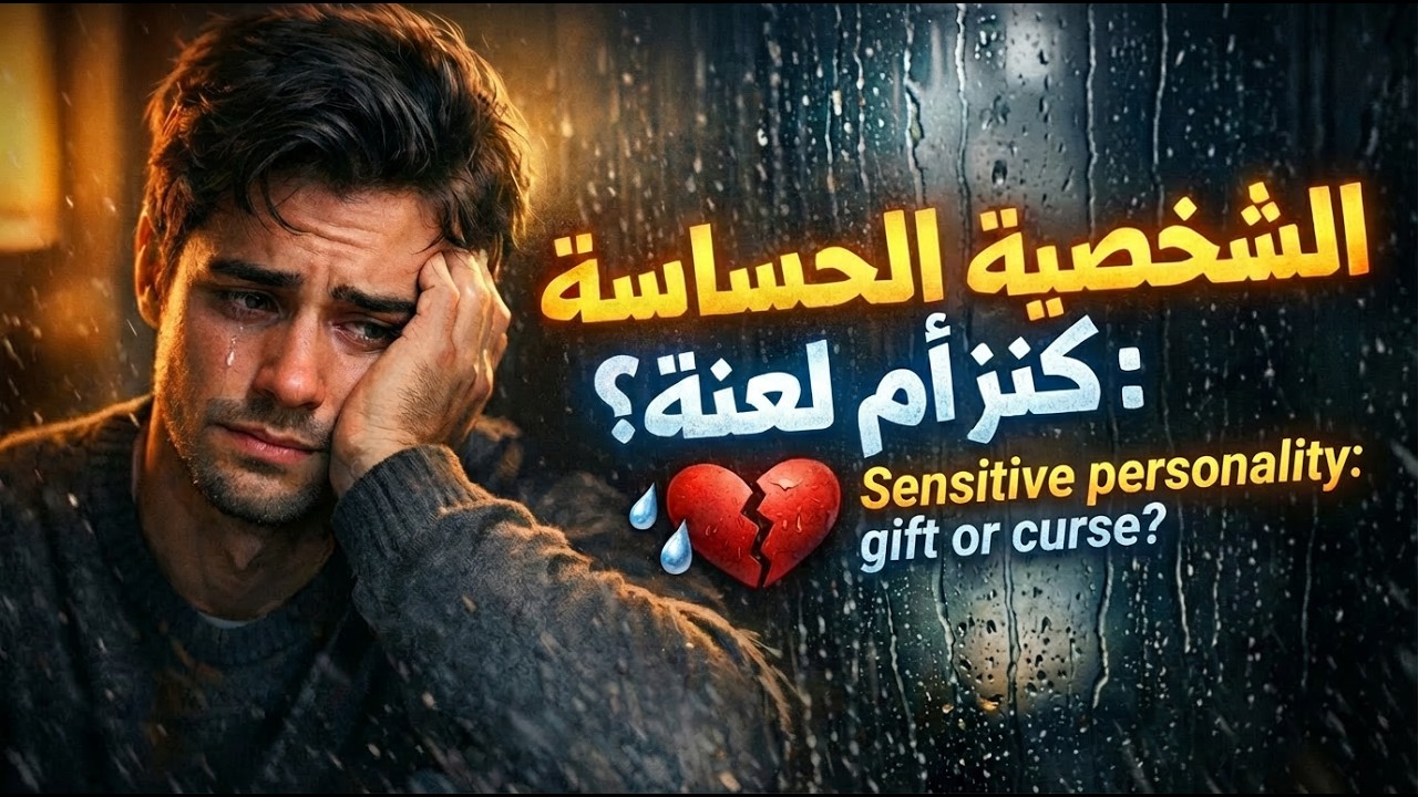 بودكاست الشخصية الحساسة : لو كنت شخصية حساسة و تبكي من ابسط المواقف فالفديو هذا لك