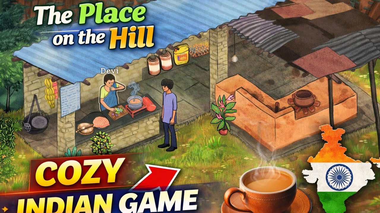 The Palace on the Hill Full Gameplay | Relaxing Indian Story Game