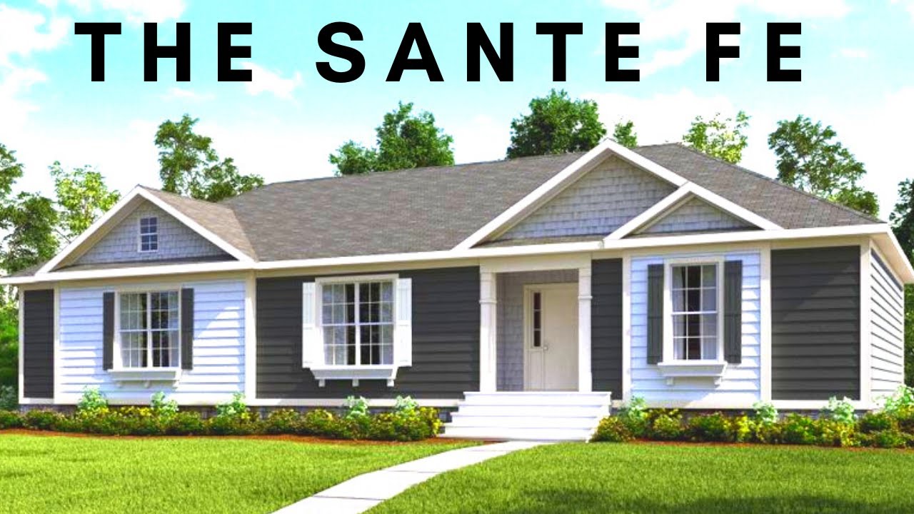 MODULAR HOME TOUR !   THE SANTA FE' !!