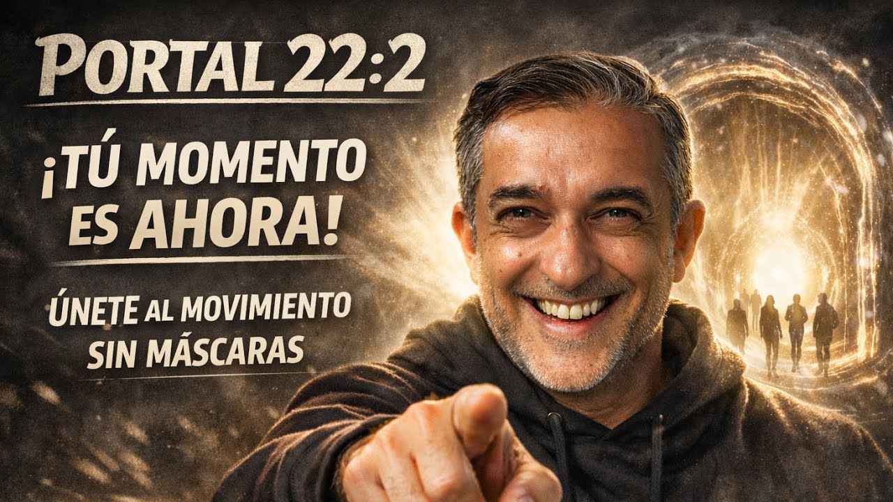 PORTAL 22.2 — El día que dejamos de vivir con máscara | El inicio de un movimiento real