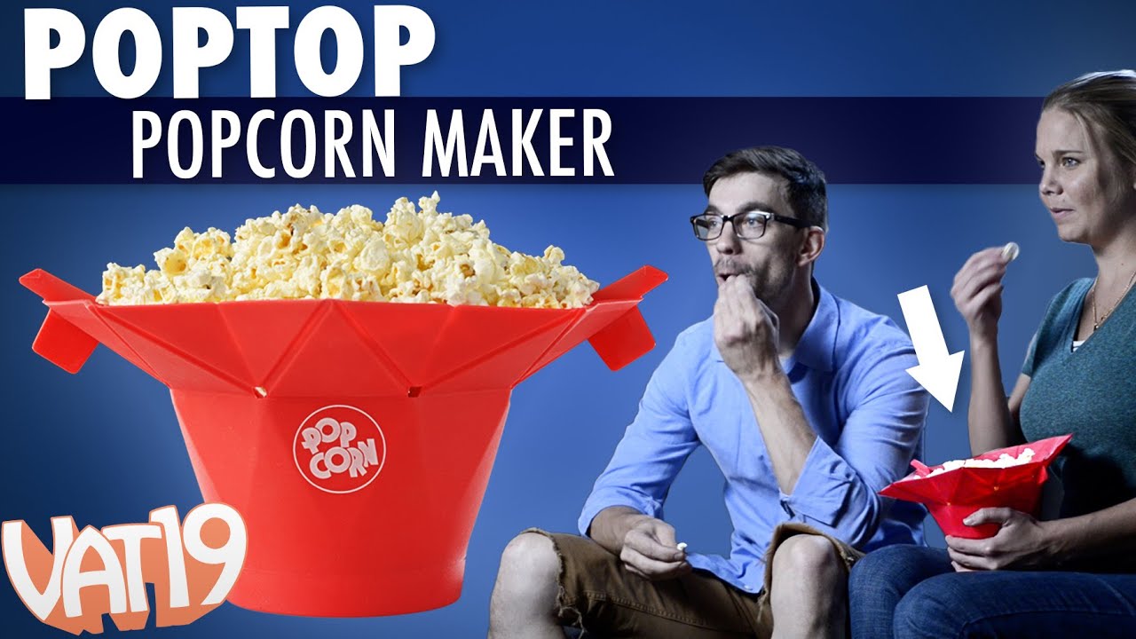 Make Healthy Popcorn in the Blooming PopTop Popper