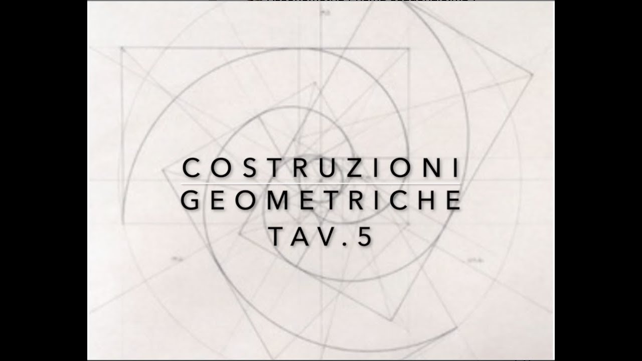 Costruzioni geometriche _Tav. 5