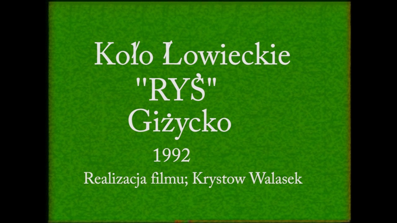 Krystow Walasek i Myśliwi z KŁ. Ryś Giżycko 1992r.