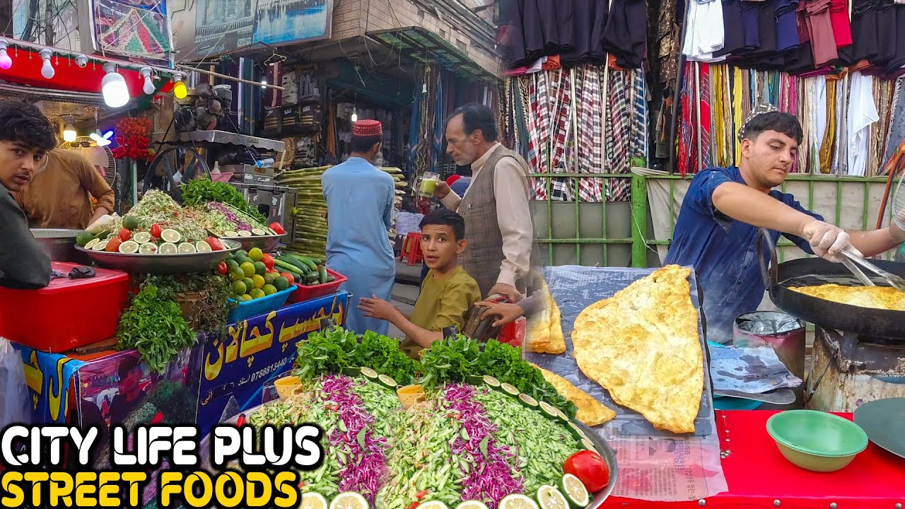 Exploring Traditional Afghan Street Foods: A Culinary Adventure in Afghanistan | 4K