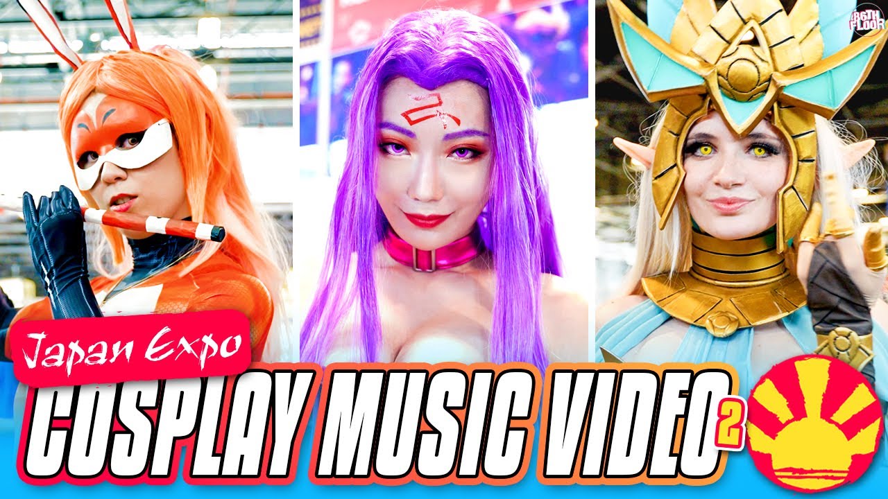 Japan Expo Paris 2022 — Музыкальное видео с косплеем — с участием MLB, Genshin Impact, One Piece,...