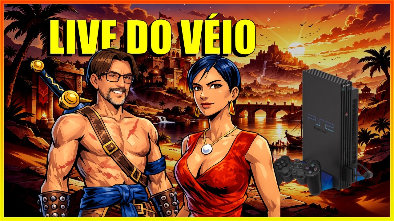 LIVE DO VÉIO - PRINCE OF PERSIA SANDS OF TIME - NOVO EPISÓDIO