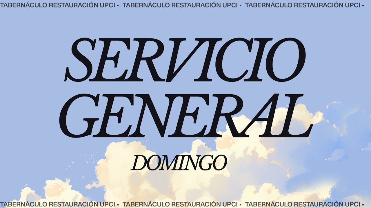 3.8.26 / Domingos En Casa / TR-UPCI