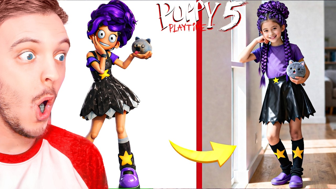 POPPY PLAYTIME CHAPITRE 5 MAIS DANS LA VRAIE VIE ?!