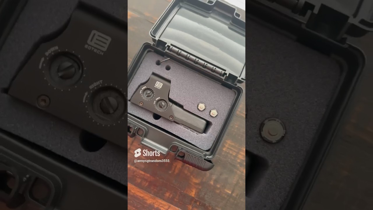 Eotech 512… best budget optic when SHTF!!!! 