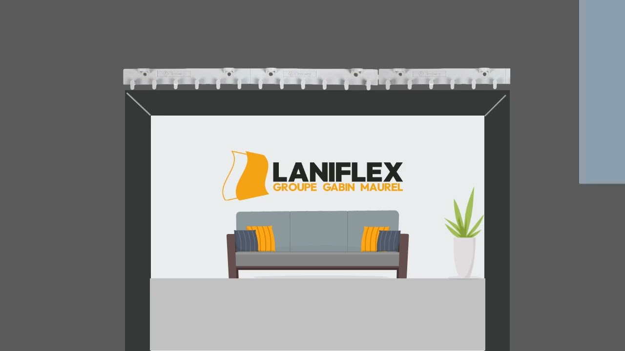 Guide d'installation rideau &agrave; lani&egrave;res PVC QM