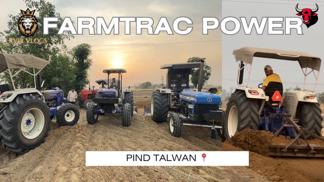 2.34 ਲੱਖ ਦੇ TRACTOR ਨਾਲ ਅੱਜ 150+ ਕਿਲ੍ਹੇ ਦੀ ਖੇਤੀ  ਕਰਦਾ ਬਾਈ | FARMTRAC60 | #farmtrac60 #talwan #farmer