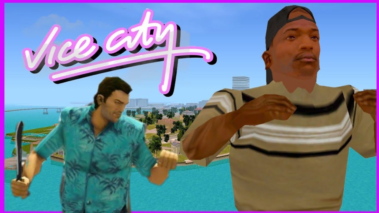 CJ Junior llega a Vice City- GTA: San Andreas Loquendo.
