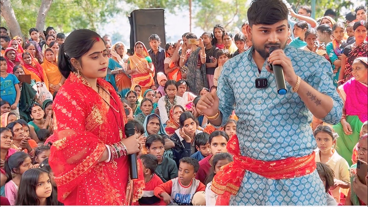 शिष्या संग होली खेलें, सभी लोग झूम उठें #shiv charcha #holigeet #song #video #bhojpuri 