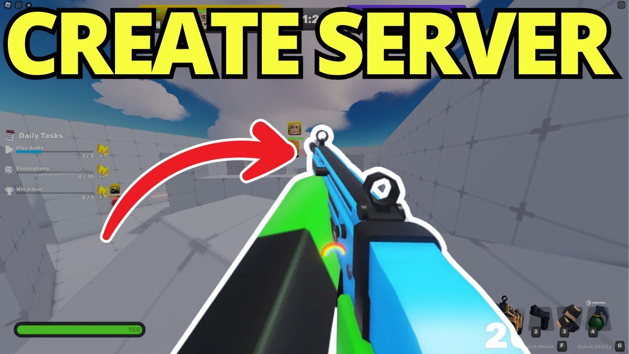 Как создать приватный сервер в Roblox Rivals