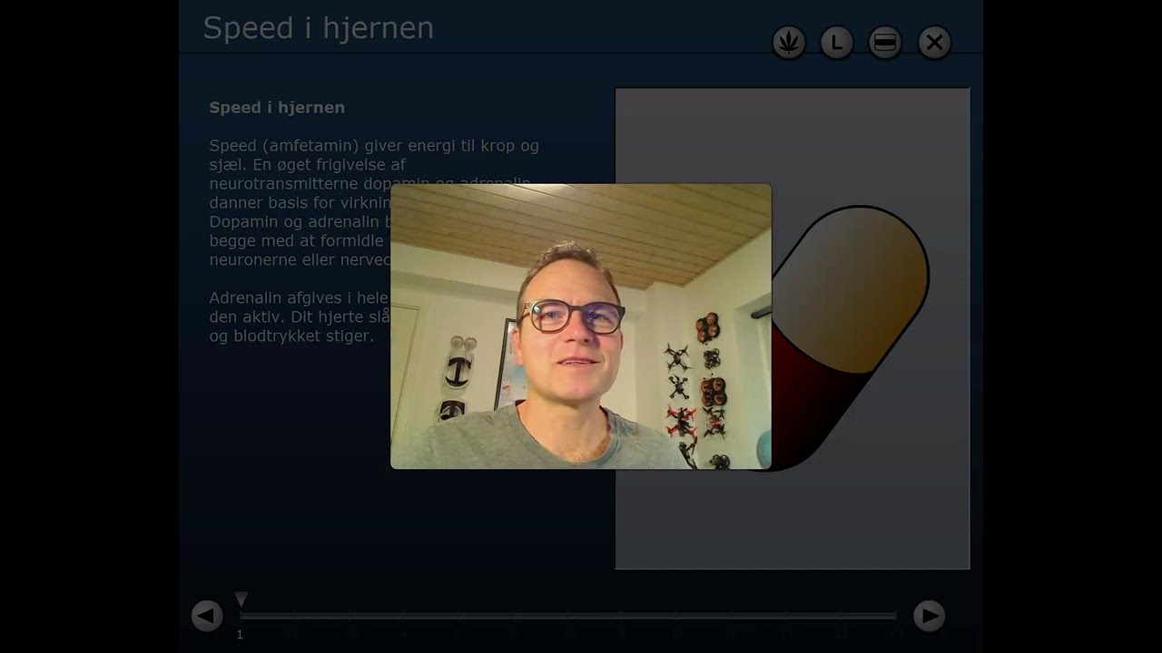 Amfetamin påvirker hjerne og krop