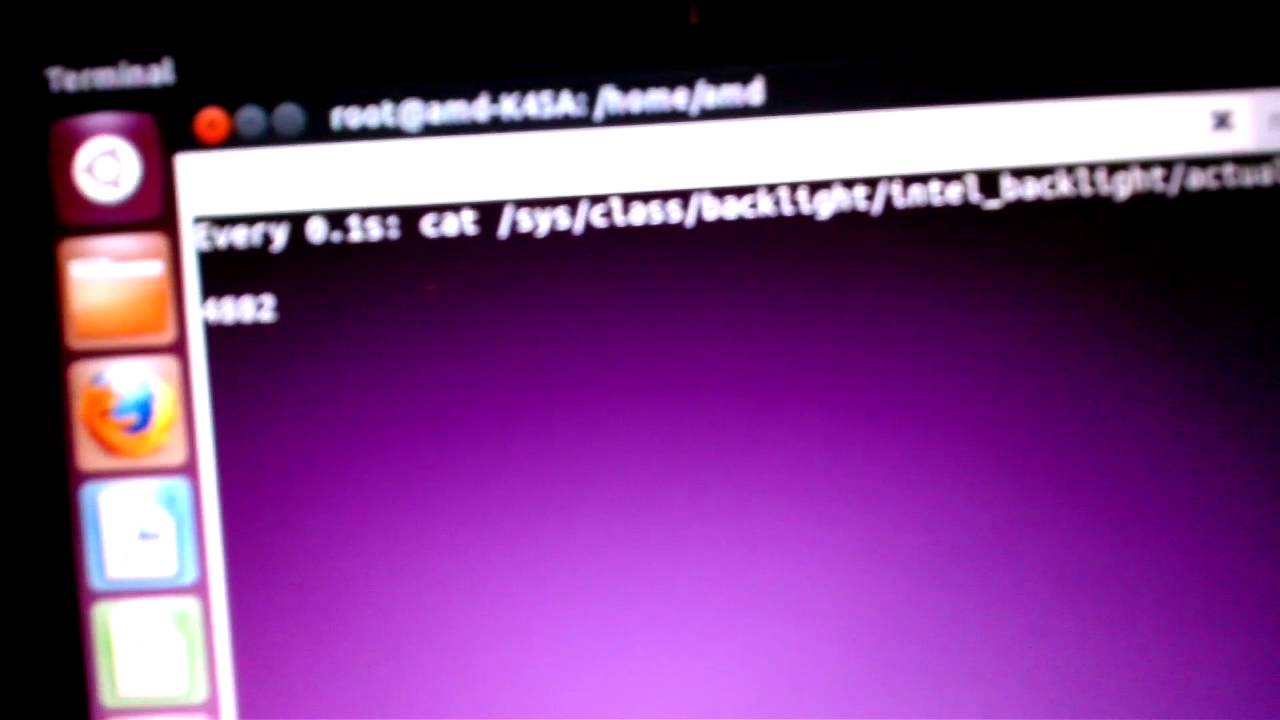 Linux: How To Change The Laptop Screen Brightness