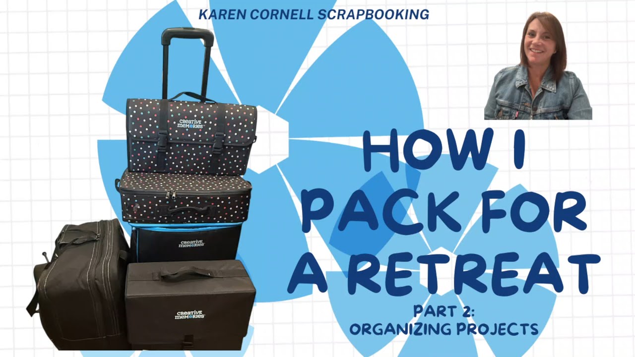 How I Pack for Retreat Part 2 - Organizing Projects