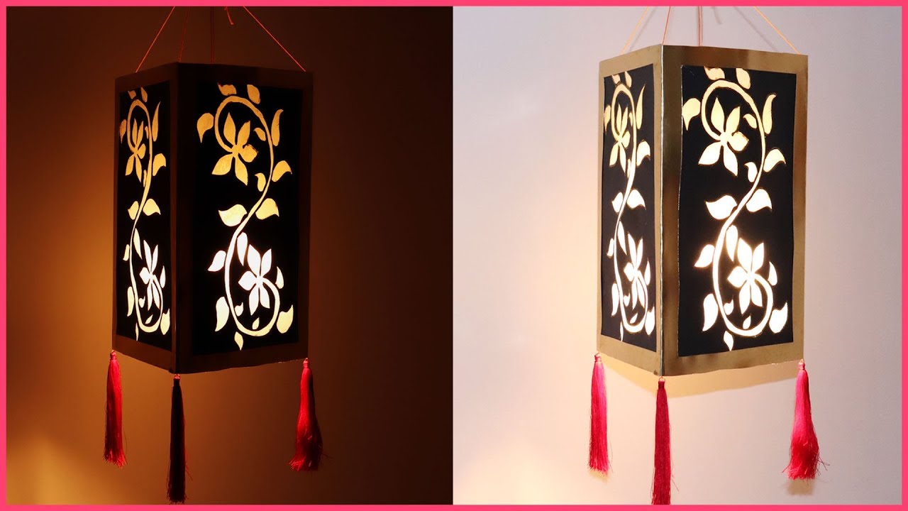 Easy And Simple Akash Kandil / Lantern Tutorial For Diwali Festival